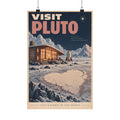 Visit Pluto Poster | Still a Planet in Our Hearts